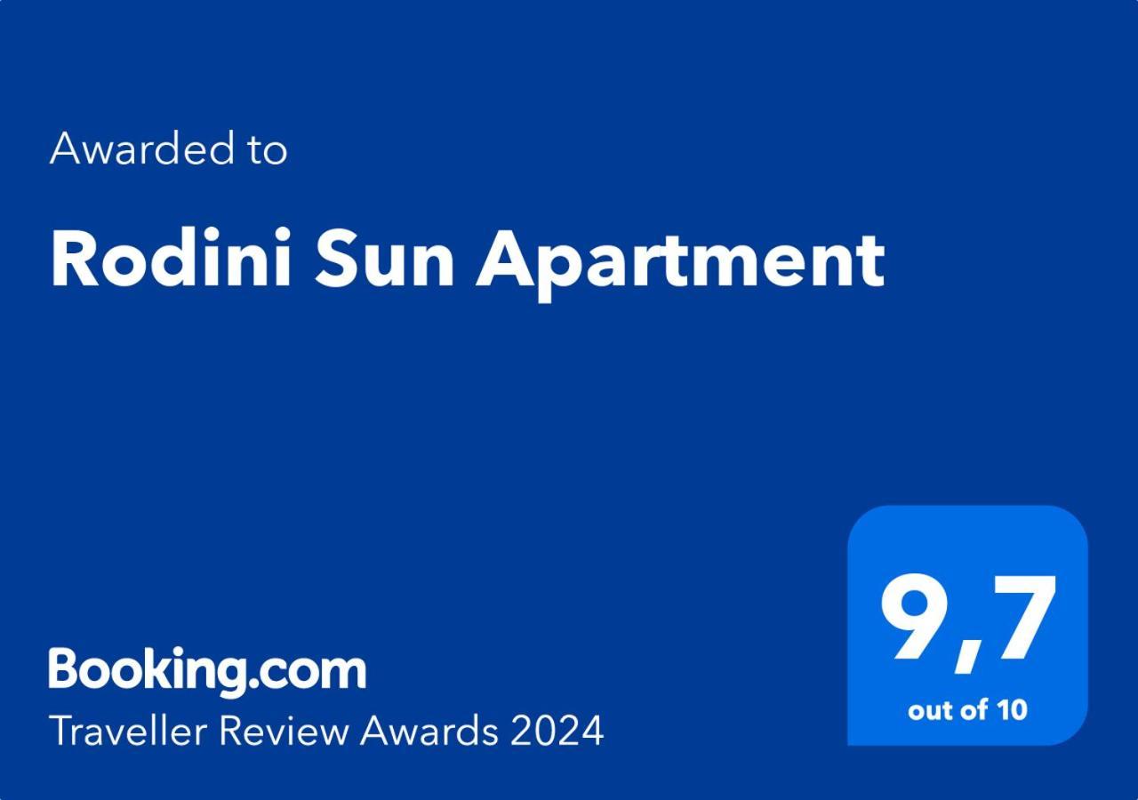 Rodini Sun Apartment Rhodes City Exterior foto